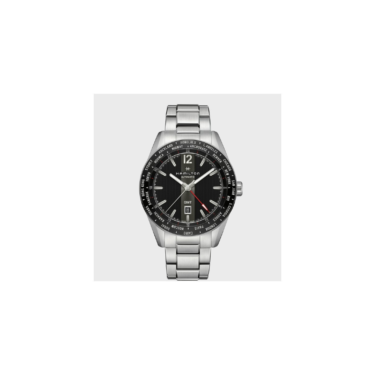 Reloj Hamilton Broadway GMT Auto para caballero