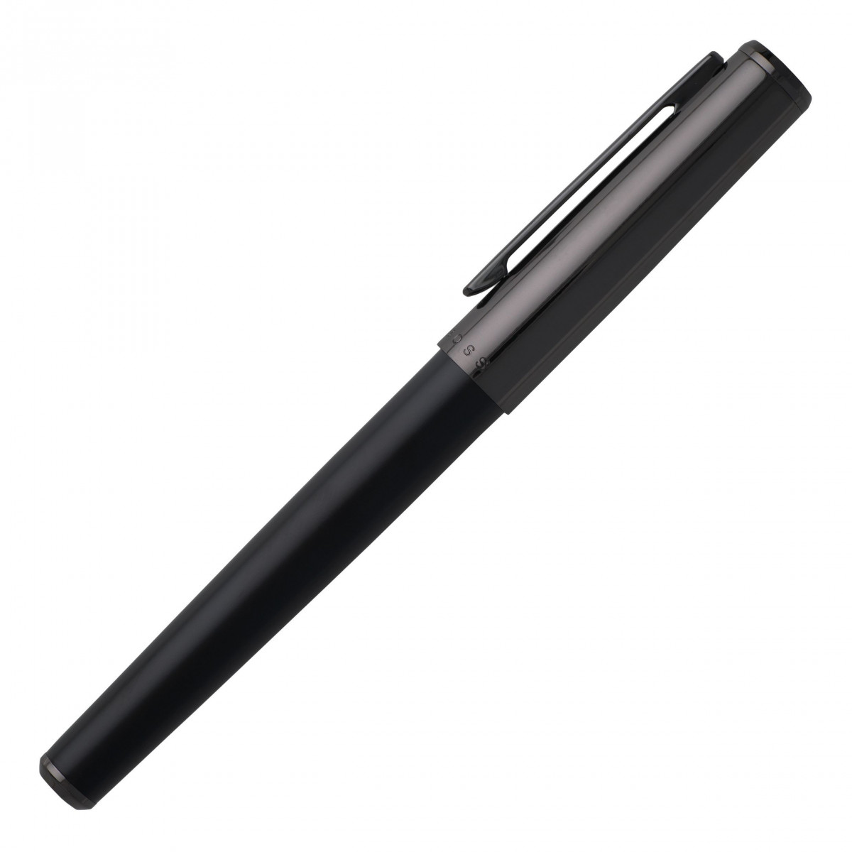 Pluma Hugo Boss Minimal Dark Chrome