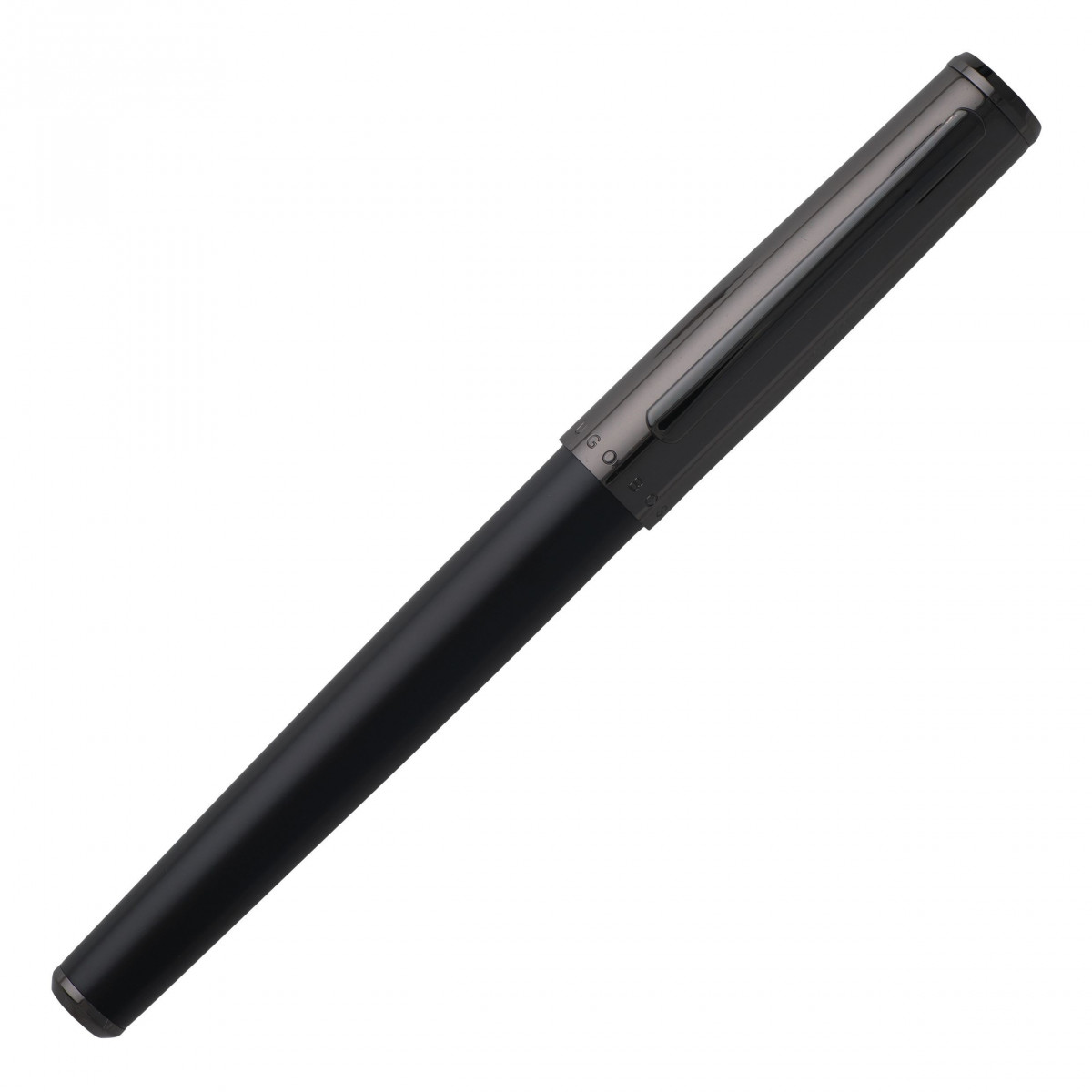 Pluma Hugo Boss Minimal Dark Chrome