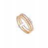 Anillo Itemporality Basic plata 925 tricolor nº 12