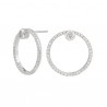 Pendientes Itemporality Hoops plata 925