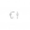 Pendientes Itemporality Basic plata 925