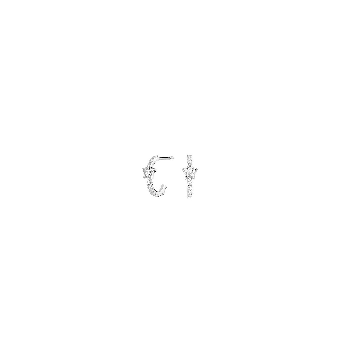 Pendientes Itemporality Basic plata 925