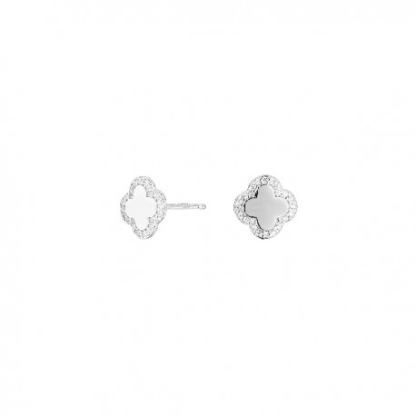 Pendientes Itemporality Cube plata 925