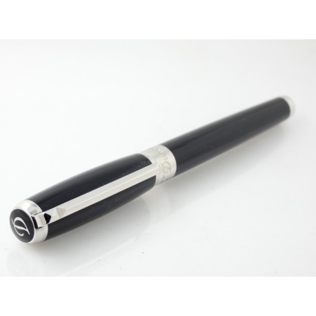 Pluma ST Dupont Elysee Black Lacquer & Palladium