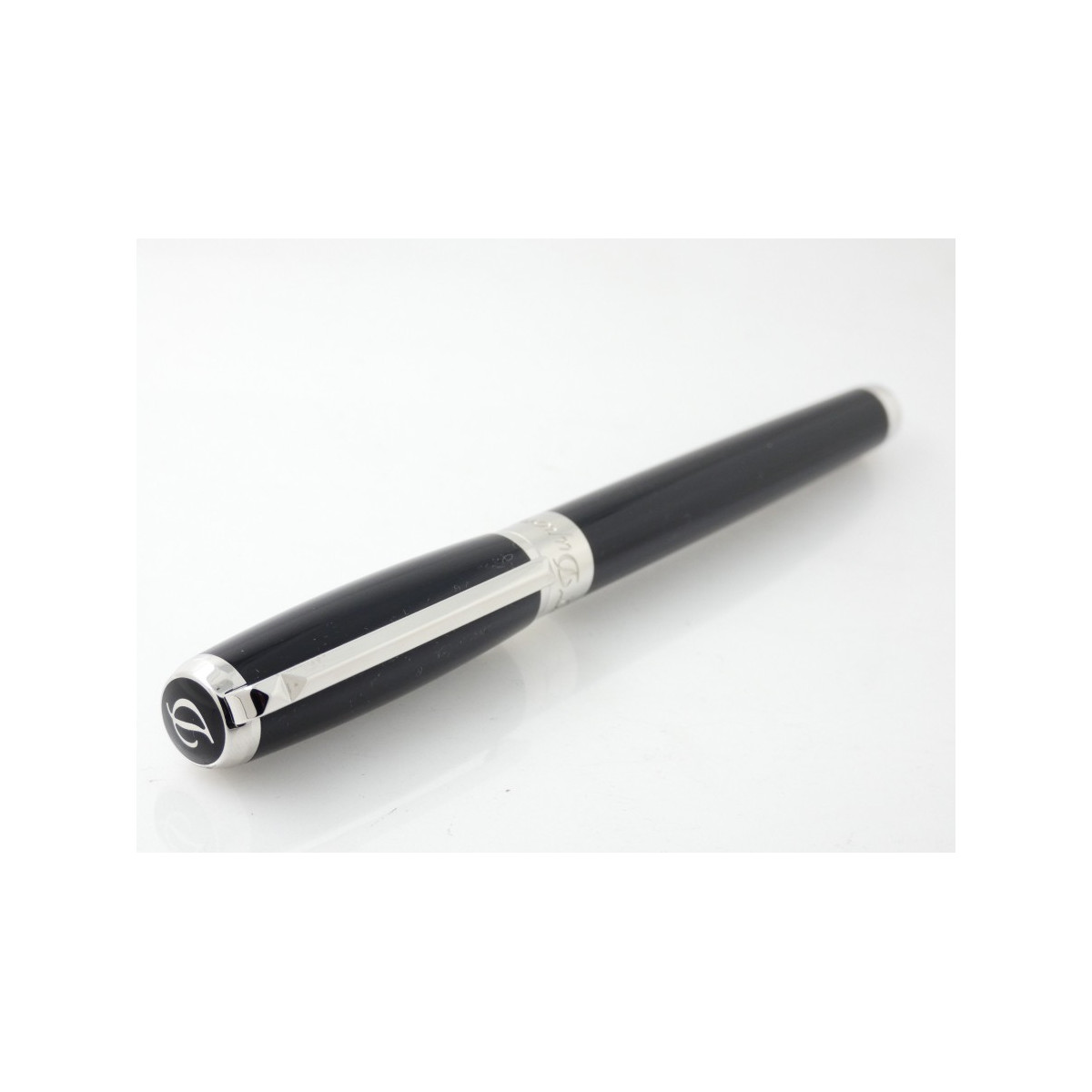 Pluma ST Dupont Elysee Black Lacquer & Palladium