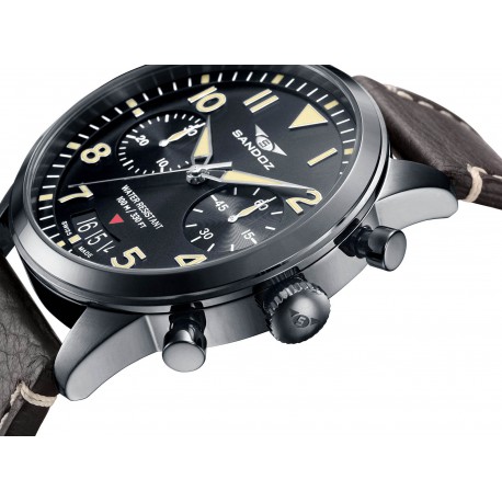 Reloj Sandoz Pilot para caballero