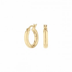 Pendientes Itemporality plata 925 dorada