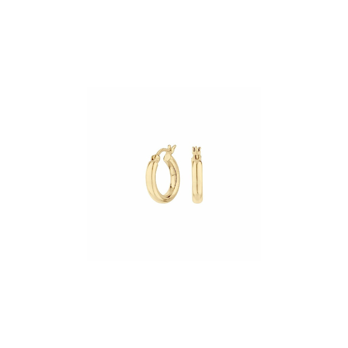 Pendientes Itemporality plata 925 dorada