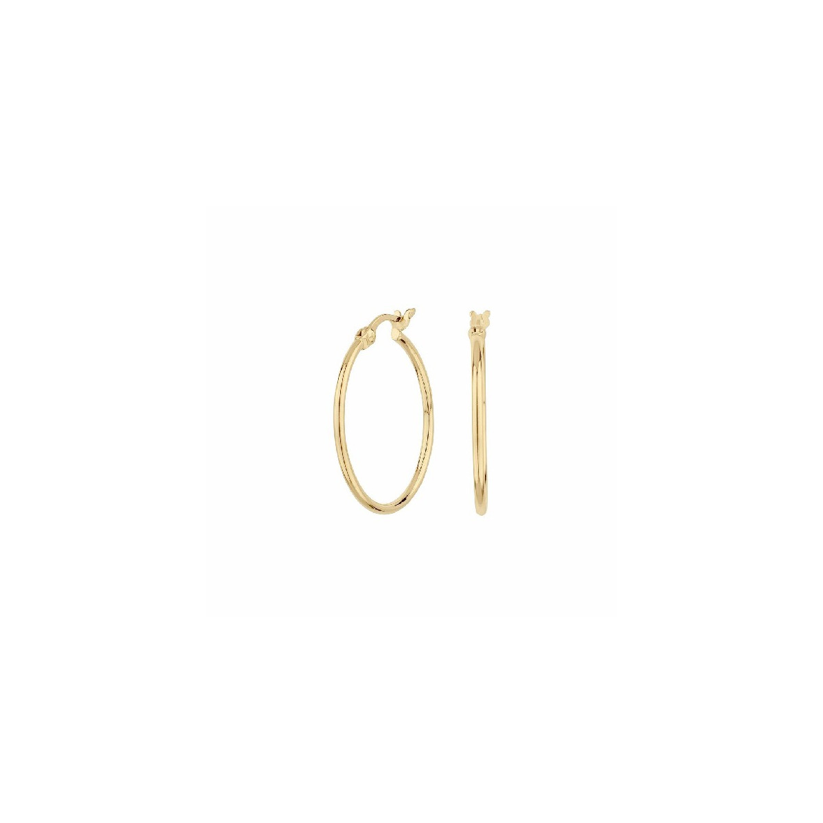 Pendientes Itemporality plata 925 dorada