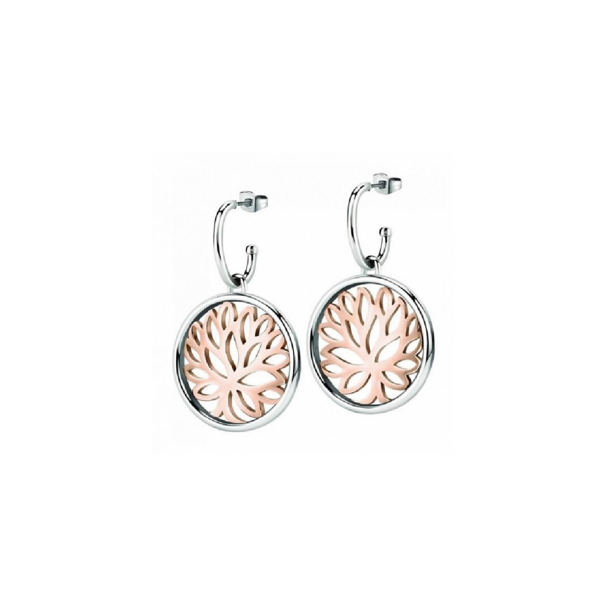 Pendientes Morellato Loto acero