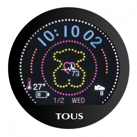 Tous Rond Touch Activity Watch In Steel Rf 000351640, latest offers on Tous  Moda jewels