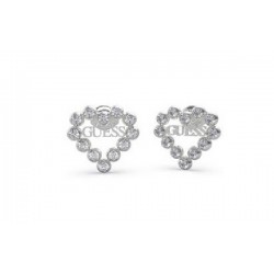Pendientes Guess Cristal Heart