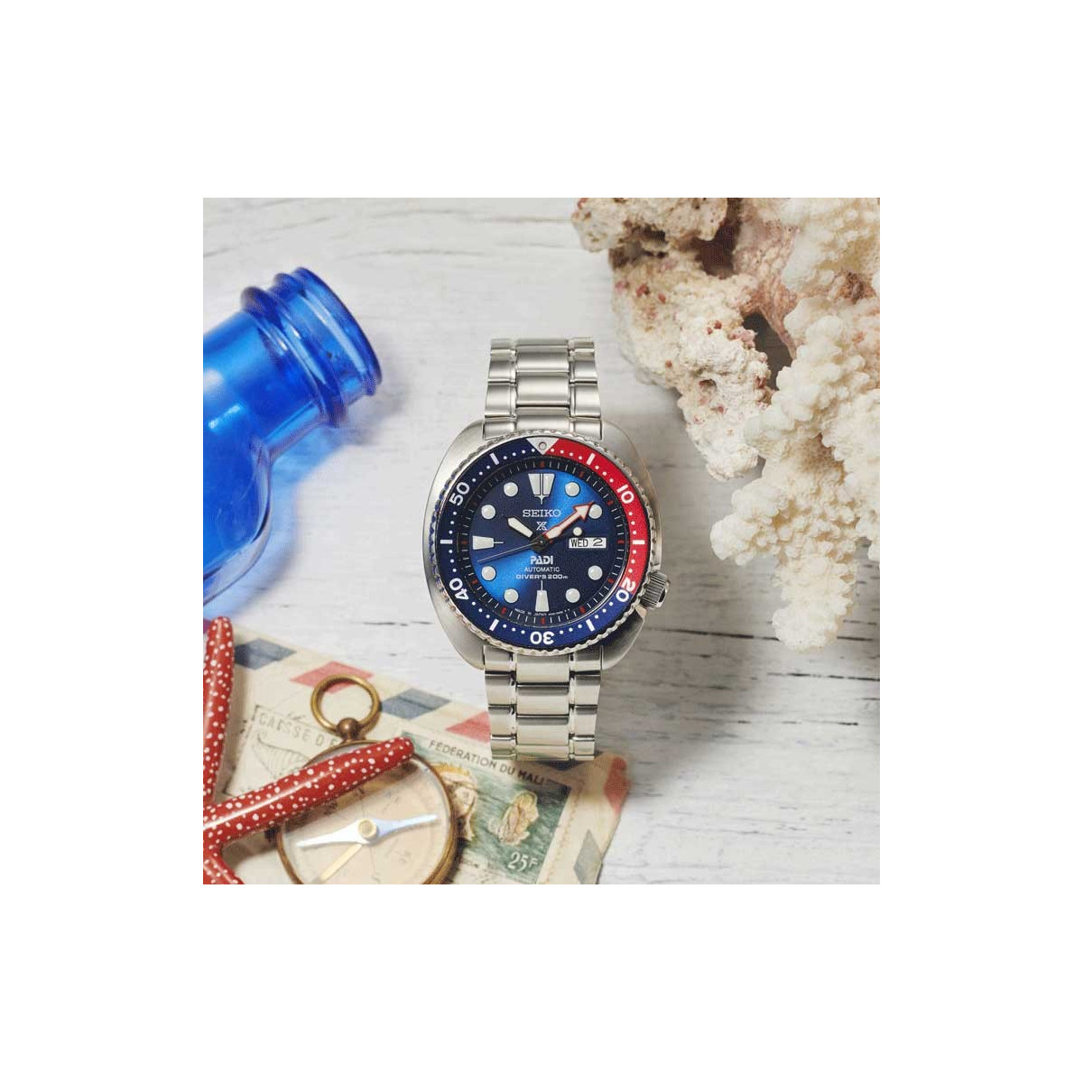 Reloj Seiko Prospex Diver's PADI Auto Tortuga