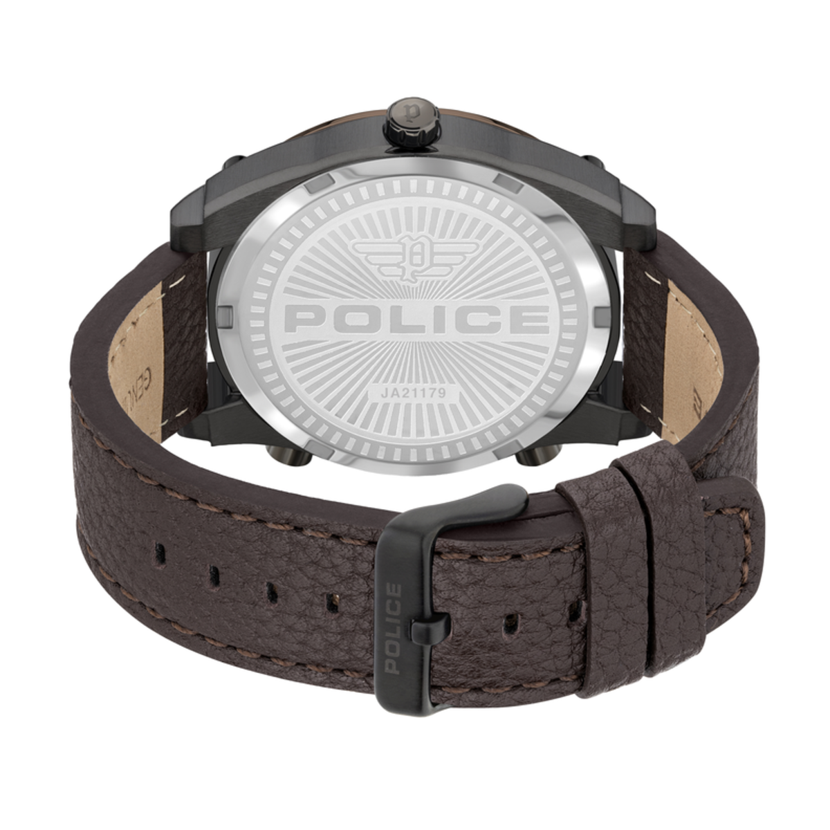 Reloj Police Wing 3H Gun-Brown Dial