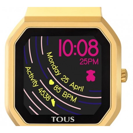 Reloj Tous B-Connect de acero dorado