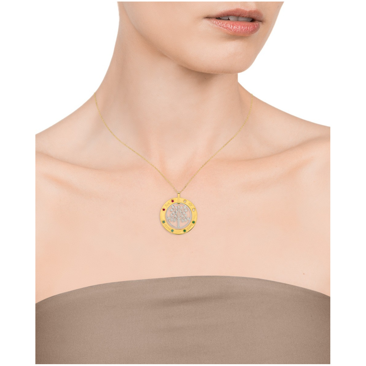 Collar Viceroy Chic acero dorado