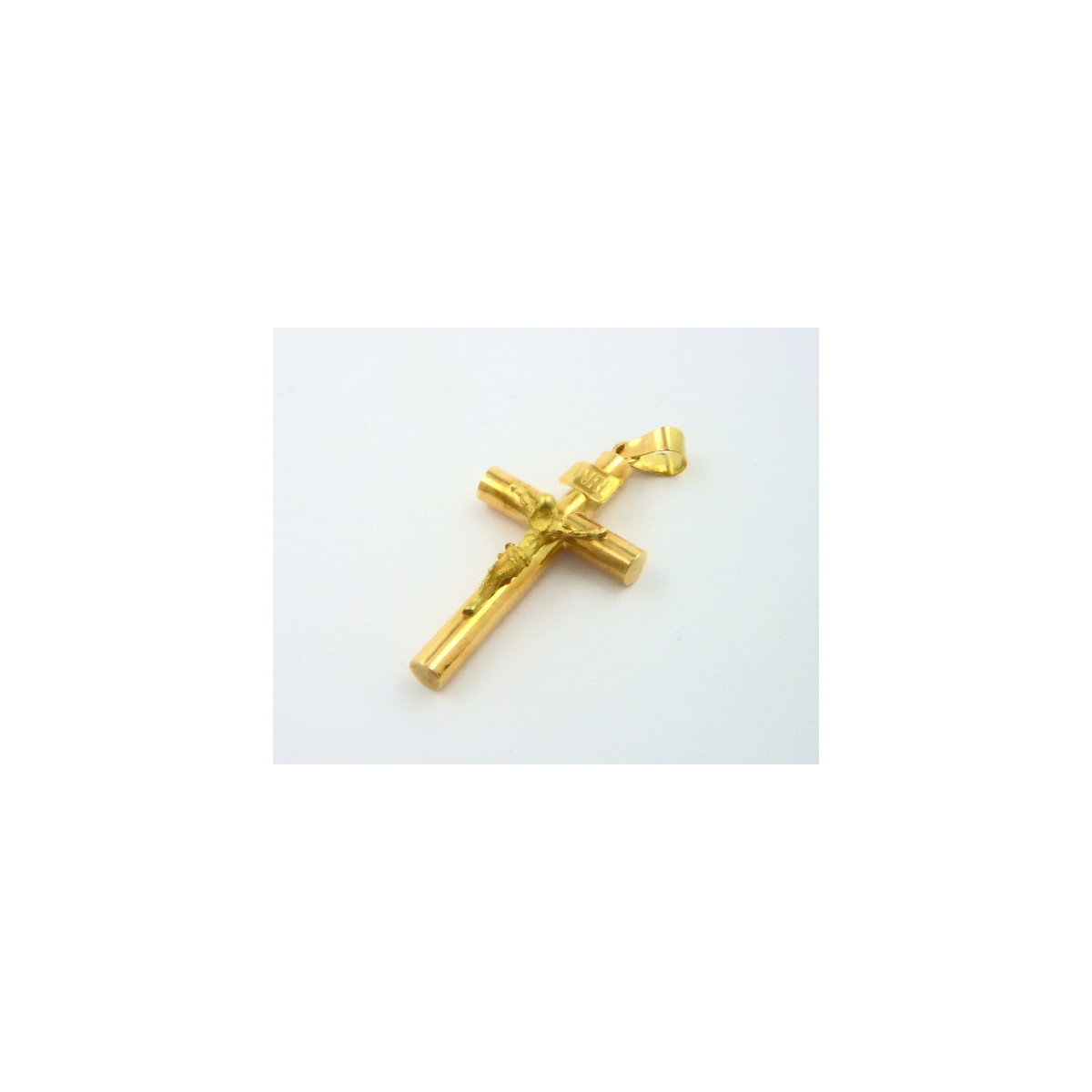 Cruz oro 750 con cristo