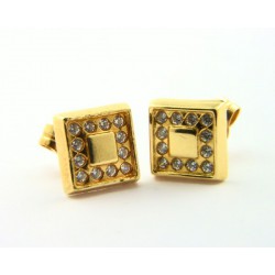 Pendientes oro 18k con circonitas