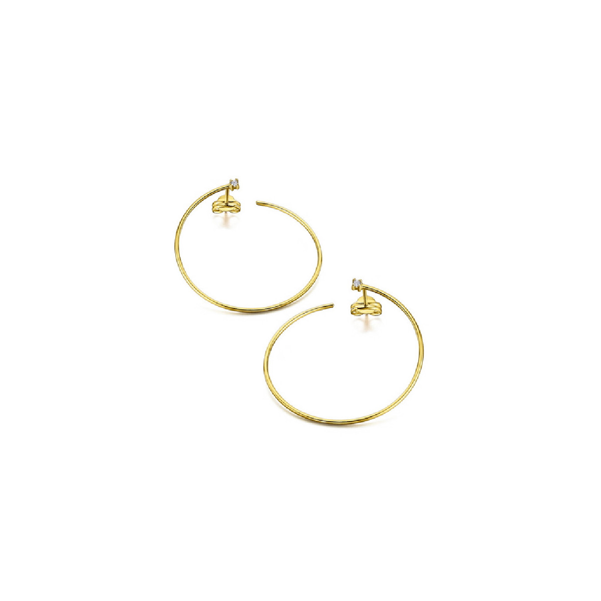 Pendientes Lecarré oro 750 y brillantes