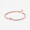Pulsera Pandora Corazón Brillante 20cm