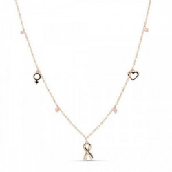 Collar Luxenter plata rosa 925