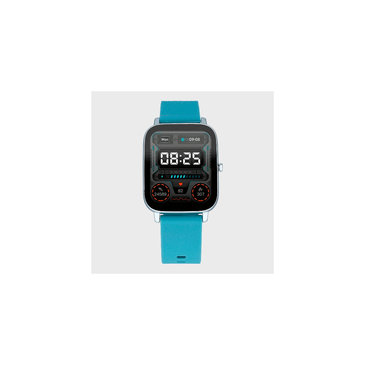 Reloj RADIANT Smartwatch Palm Beach unisex IP silver