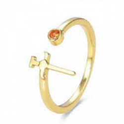 Anillo Luxenter Mosul plata 925 dorada