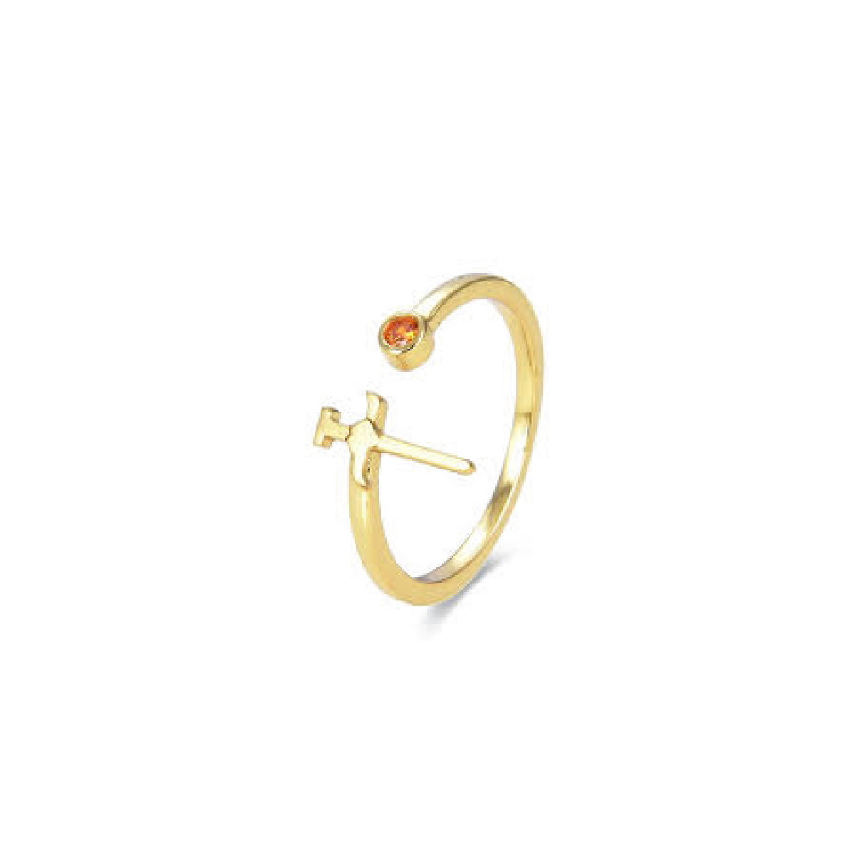 Anillo Luxenter Mosul plata 925 dorada