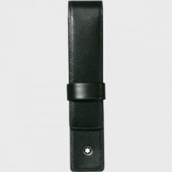 Estuche Montblanc Meisterstück de piel negra