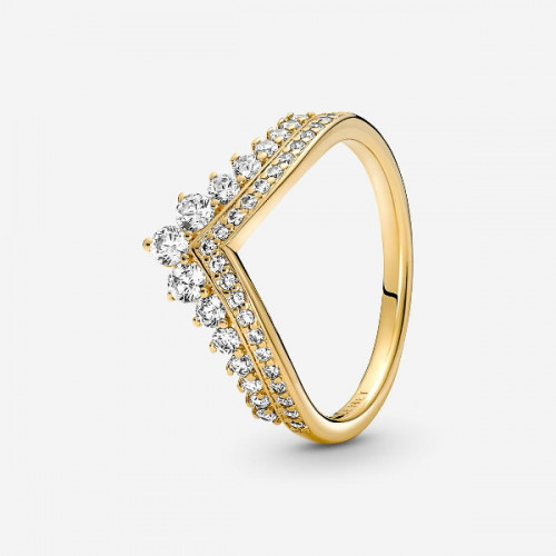 Anillo Pandora plata 925 diorada Tiara Deseo talla 52