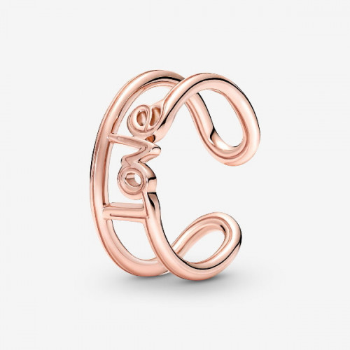 Anillo Pandora rosa Love Abierto Pandora ME talla 54
