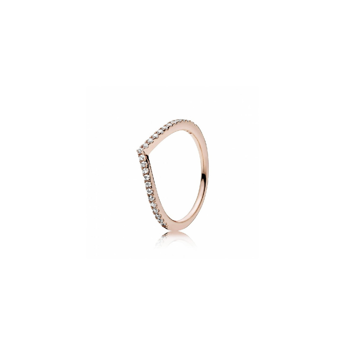 Anillo Pandora Rosé ¨Deseo Reluciente¨ talla 54