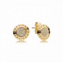 Pendientes Pandora Shine plata 925 dorada