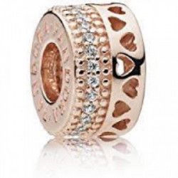 Abalorio clip Pandora Rose