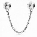 Abalorio Pandora plata 925 cadena seguridad