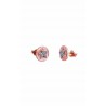 Pendientes Lotus Silver plata rosa 925