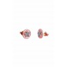 Pendientes Lotus Silver plata rosa 925