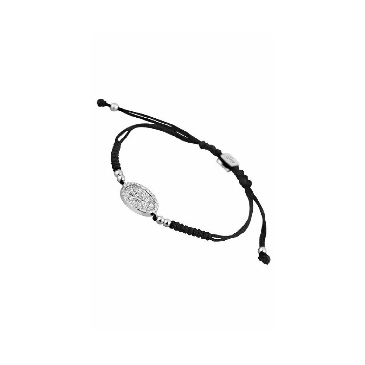 Pulsera Lotus Silver plata 925 macramé