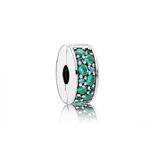 Abalorio clip Pandora plata 925