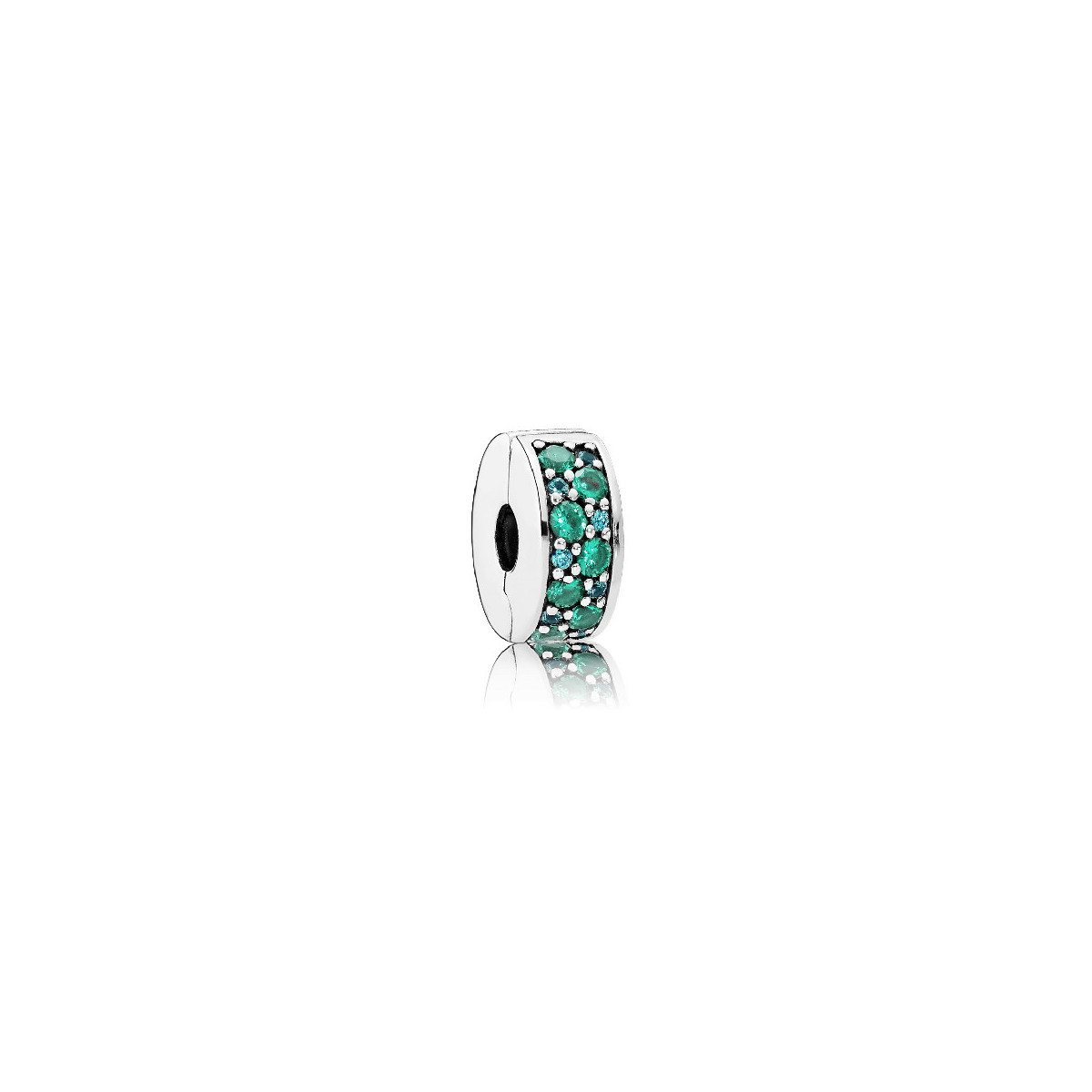 Abalorio clip Pandora plata 925
