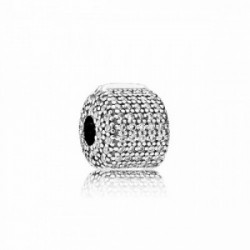 Abalorio clip Pandora plata 925