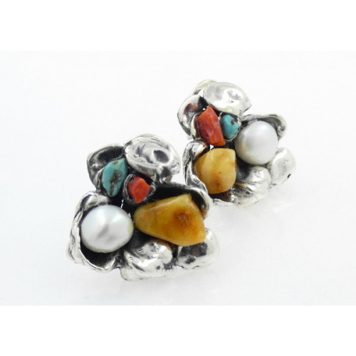 Pendientes La Perionda plata 925