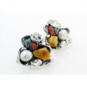 Pendientes La Perionda plata 925