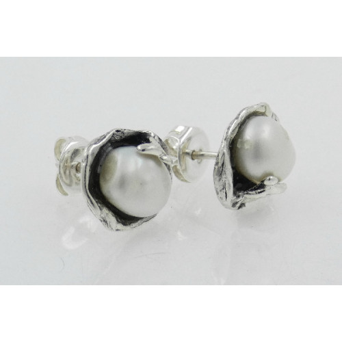 Pendientes La Perionda plata 925 y perla