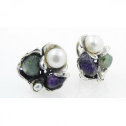 Pendientes La Perionda plata 925