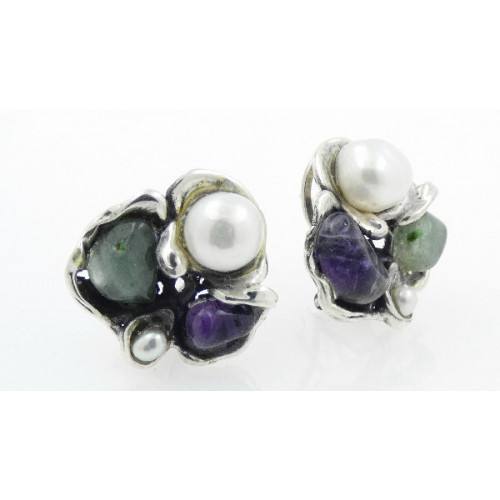 Pendientes La Perionda plata 925