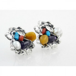 Pendientes La Perionda plata 925