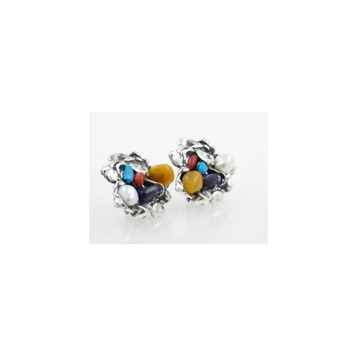 Pendientes La Perionda plata 925