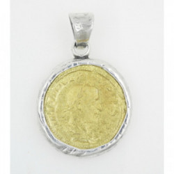 Colgante La Perionda plata 925 y bronce